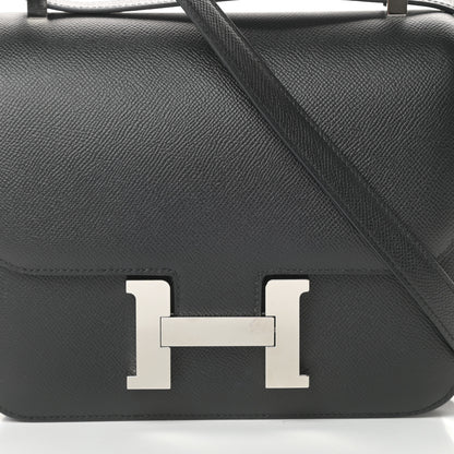 Hermes Epsom Constance 24 Black 8 of 16