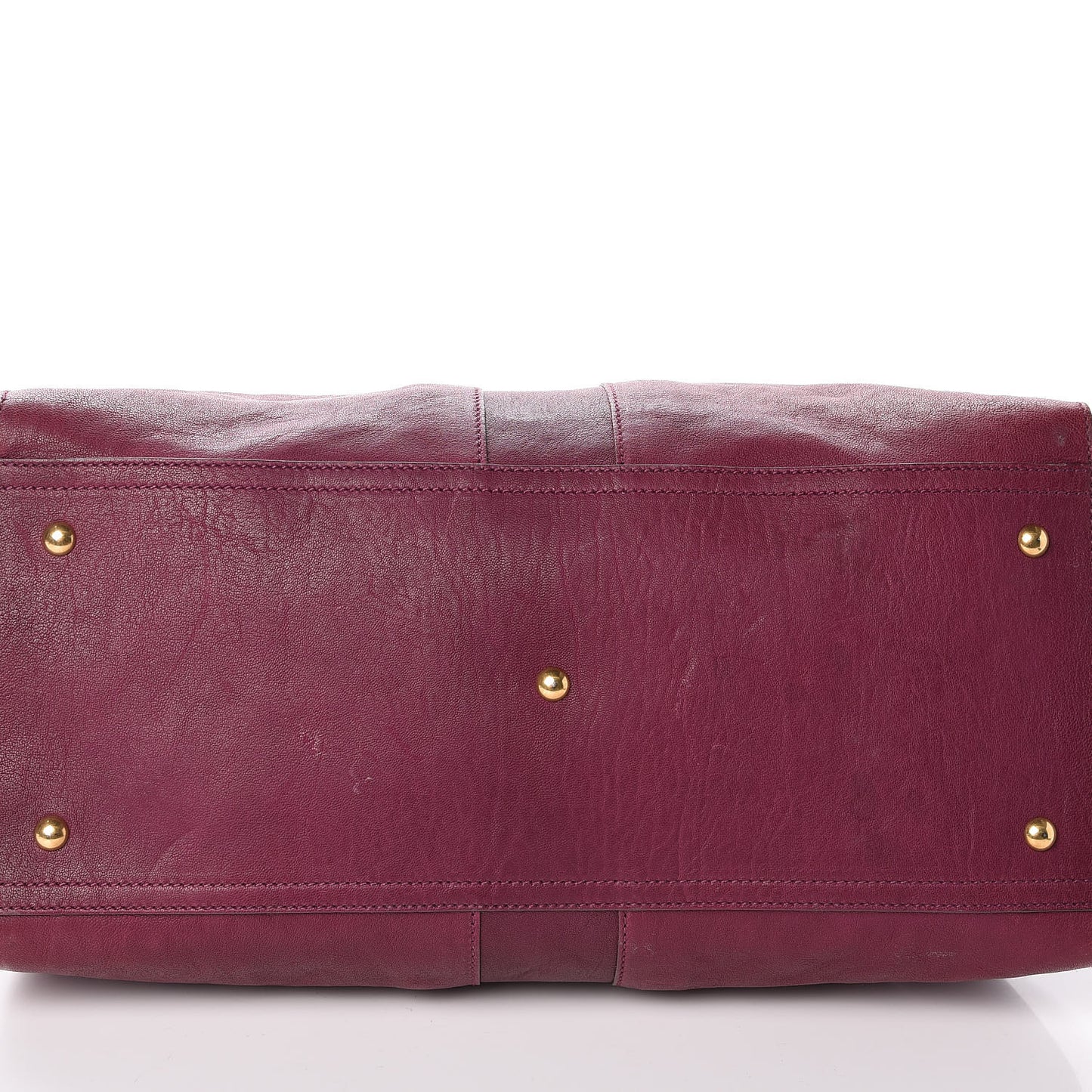 Sheepskin Large Cabas ChYc Black Cherry