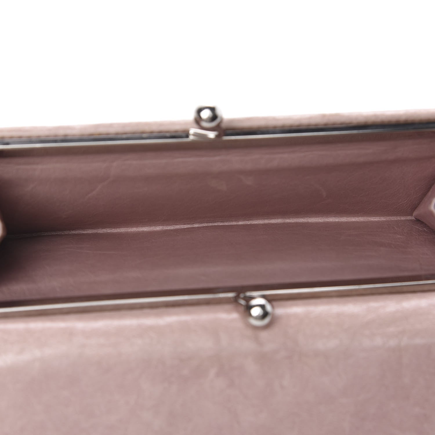 Miu Miu Nappa Matelasse Lux Flap Wallet Mughetto 6 of 13