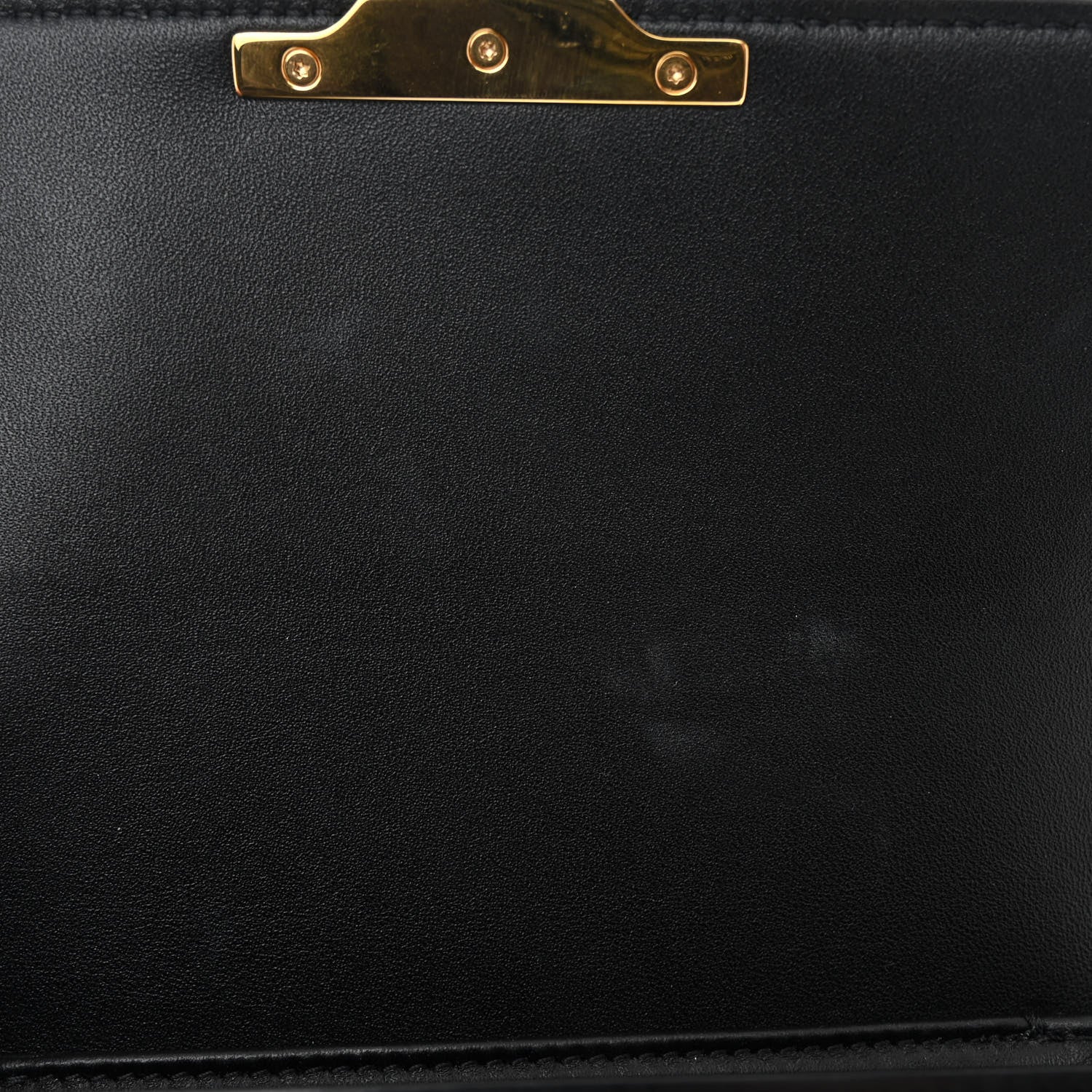 Celine Shiny Calfskin Medium Triomphe Black 11 of 12