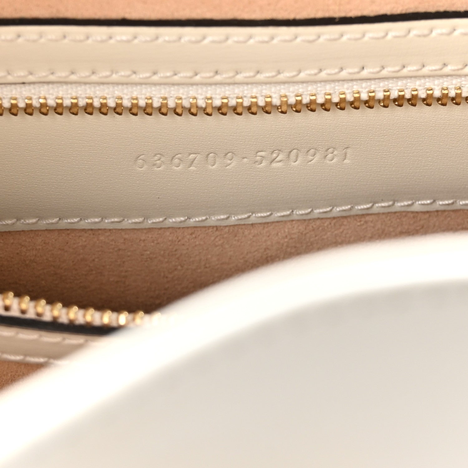 Gucci Boarded Dyana Lux Calfskin Small Jackie 1961 Hobo Mystic White 6 of 10