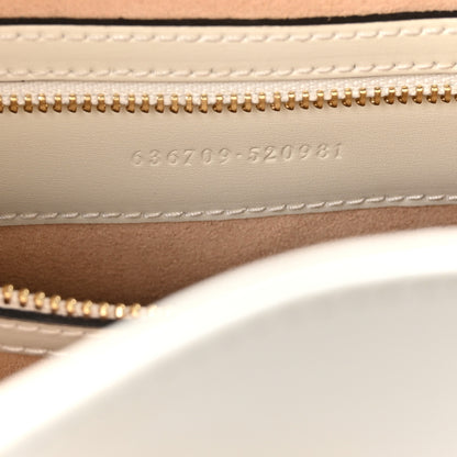 Gucci Boarded Dyana Lux Calfskin Small Jackie 1961 Hobo Mystic White 6 of 10