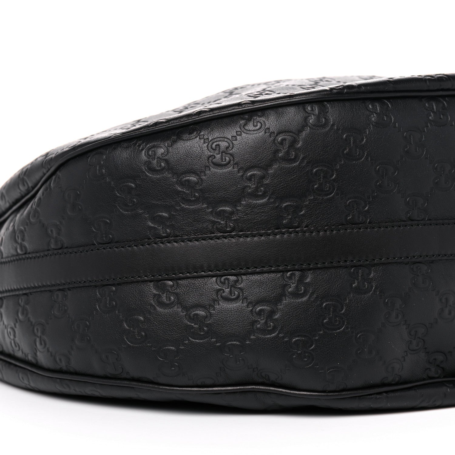 Gucci Guccissima Large GG Twins Hobo Black 8 of 9