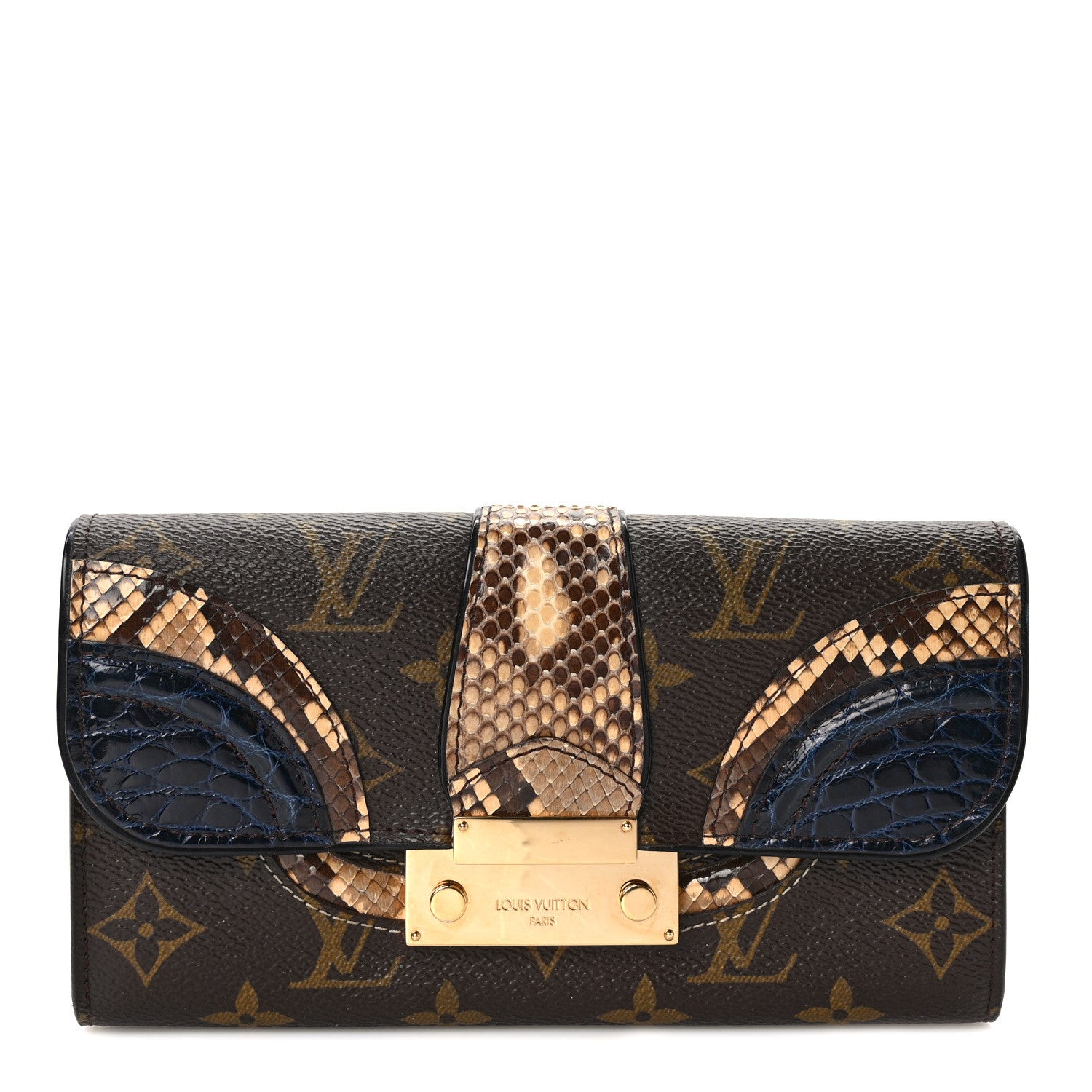 Louis Vuitton Monogramissime Exotique Wallet 1 of 7