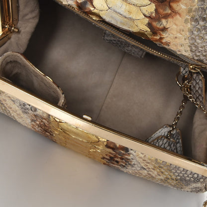 Christian Dior Python Babe Frame Bag 7 of 14