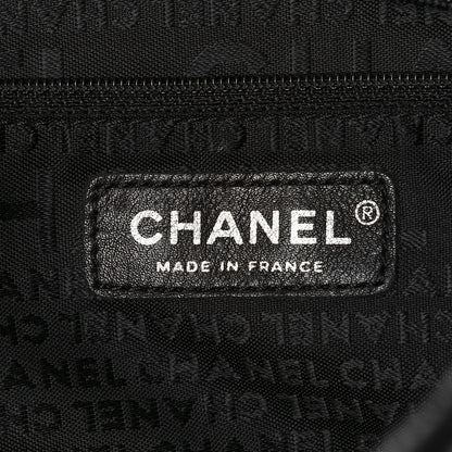 Chanel Vinyl XL Coco Cabas Black 6 of 11