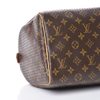Louis Vuitton Monogram Perforated Speedy 30 Fuchsia 13 of 15