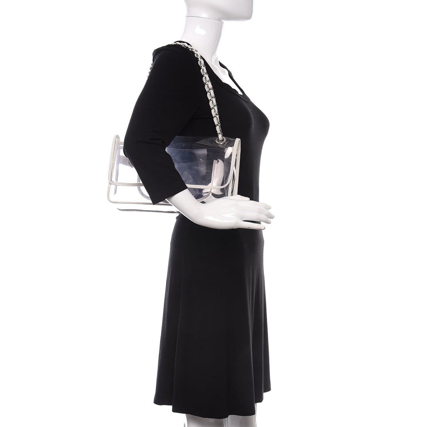 Vinyl Large Naked Flap White