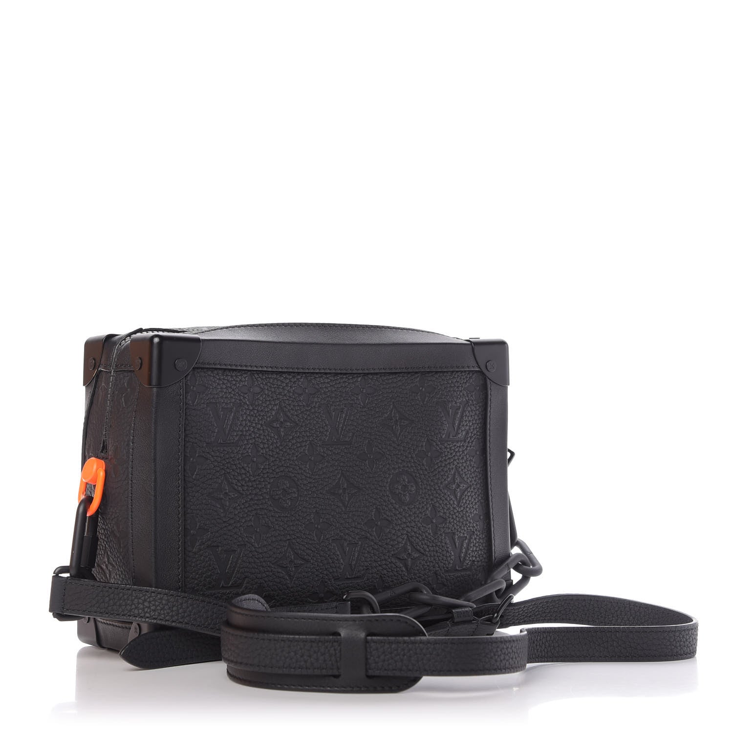 Louis Vuitton Taurillon Monogram Solar Ray Soft Trunk Black 3 of 9