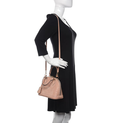 Louis Vuitton Vernis Alma BB Rose Ballerine 2 of 11