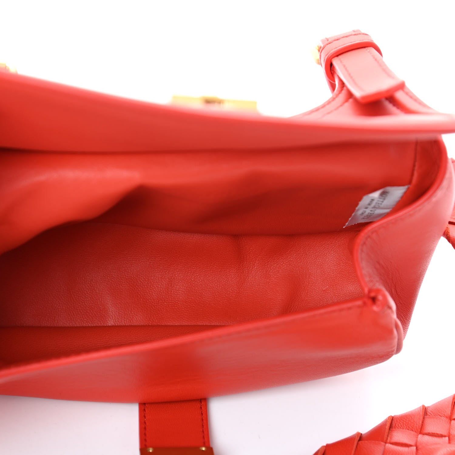 Bottega Veneta Nappa Braided Shoulder Bag Poppy 4 of 4
