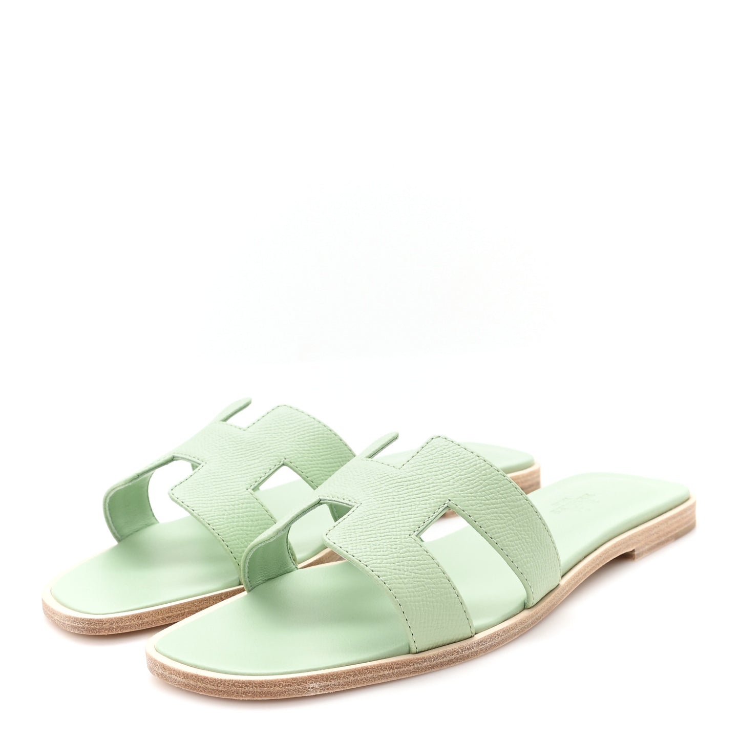 Epsom Oran Sandals 38.5 Vert Jade