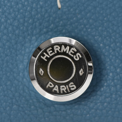 Hermes Togo Dogon Duo Wallet Blue Jean 13 of 15