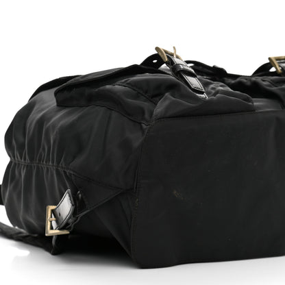 Prada Nylon Vela Medium Backpack Black 9 of 14
