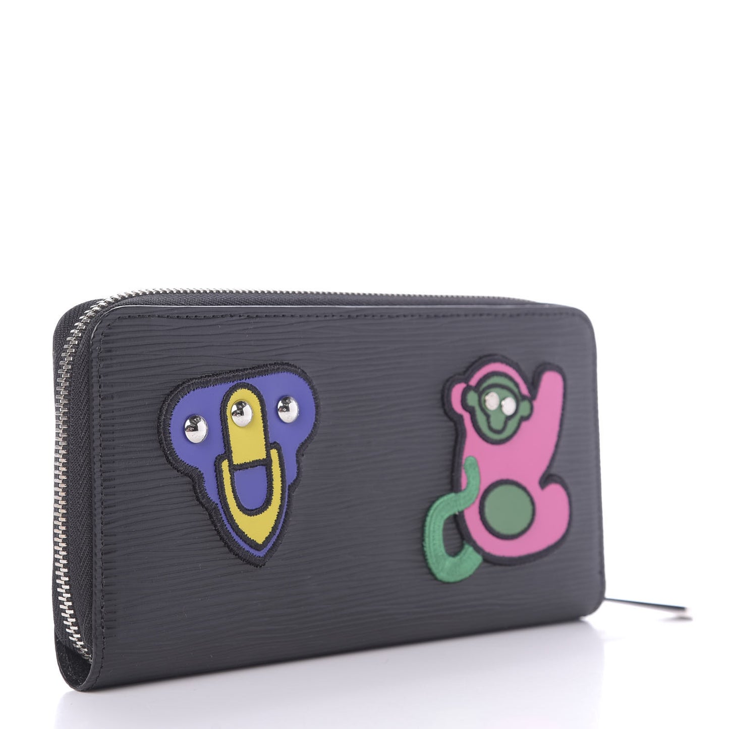 Epi LV Stories Zippy Wallet Black
