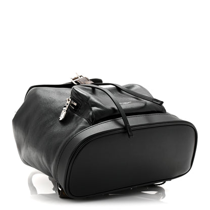 Louis Vuitton Lambskin Monogram Montsouris Vibe PM Black 4 of 10
