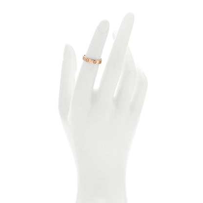 Cartier 18K Pink Gold 3.5mm LOVE Wedding Band Ring 48 4.5 2 of 5
