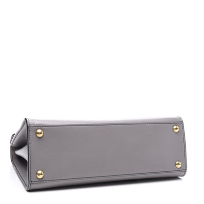 Christian Dior Calfskin Dioraddict Top Handle Iron Grey 3 of 10