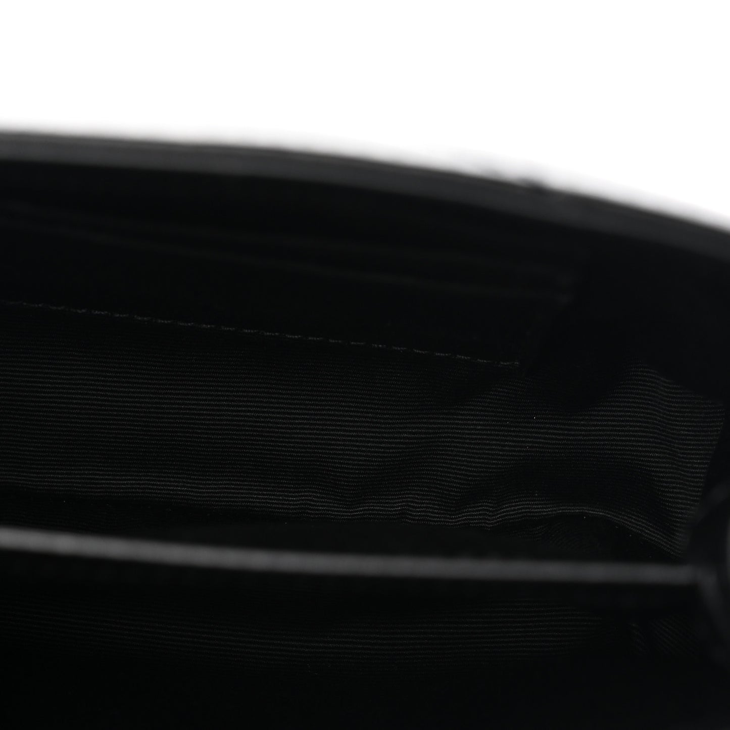 Calfskin Y Quilted Monogram Monochrome Toy Loulou Crossbody Bag Black Black