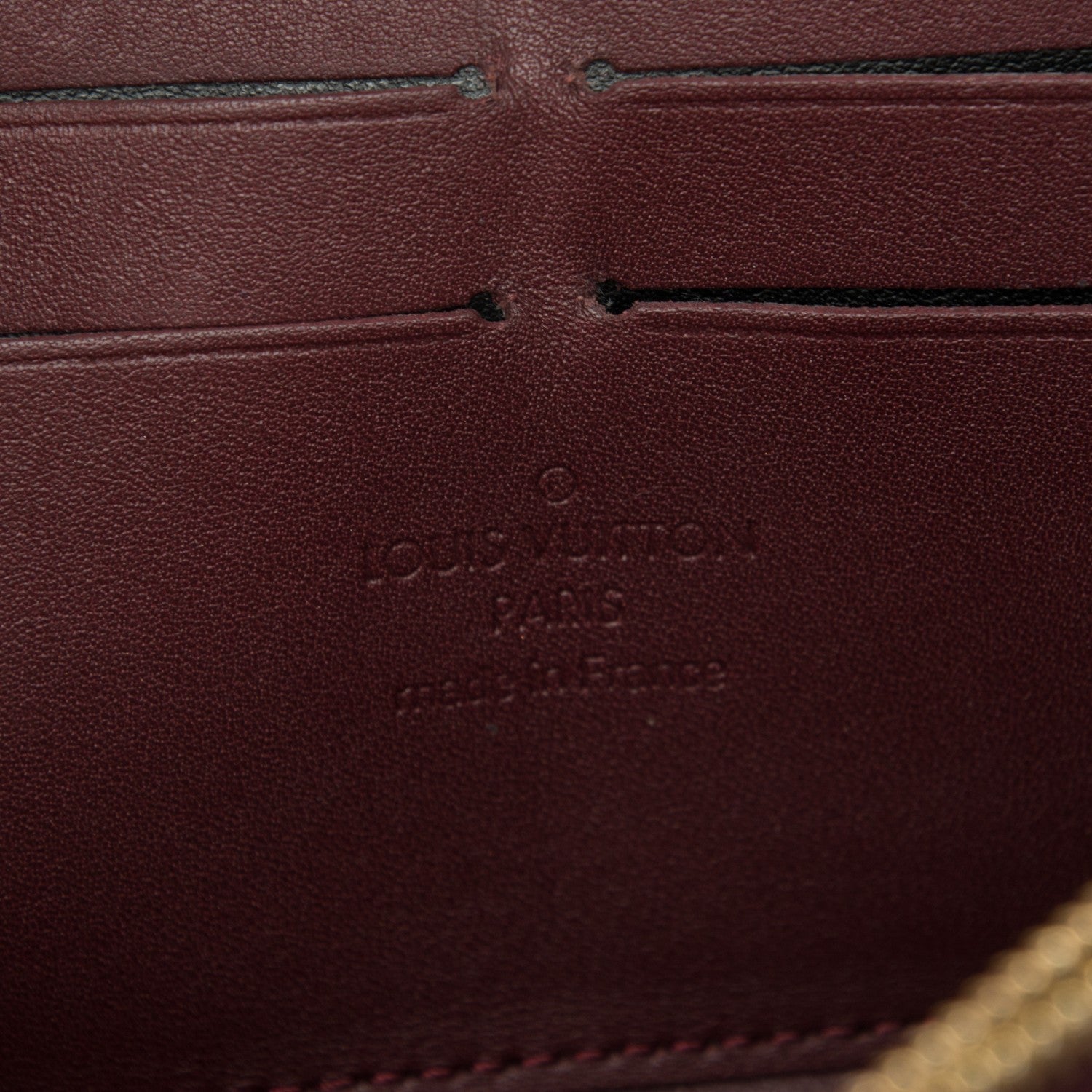 Louis Vuitton Vernis Zippy Wallet Rouge Fauviste 6 of 6