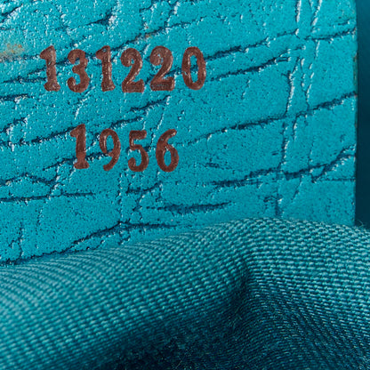 Gucci GG Plus Monogram Small Vertical Tote Turquoise 8 of 13