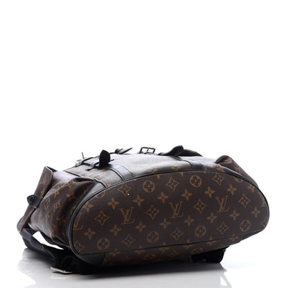 Louis Vuitton Monogram Macassar Christopher PM Backpack 3 of 9