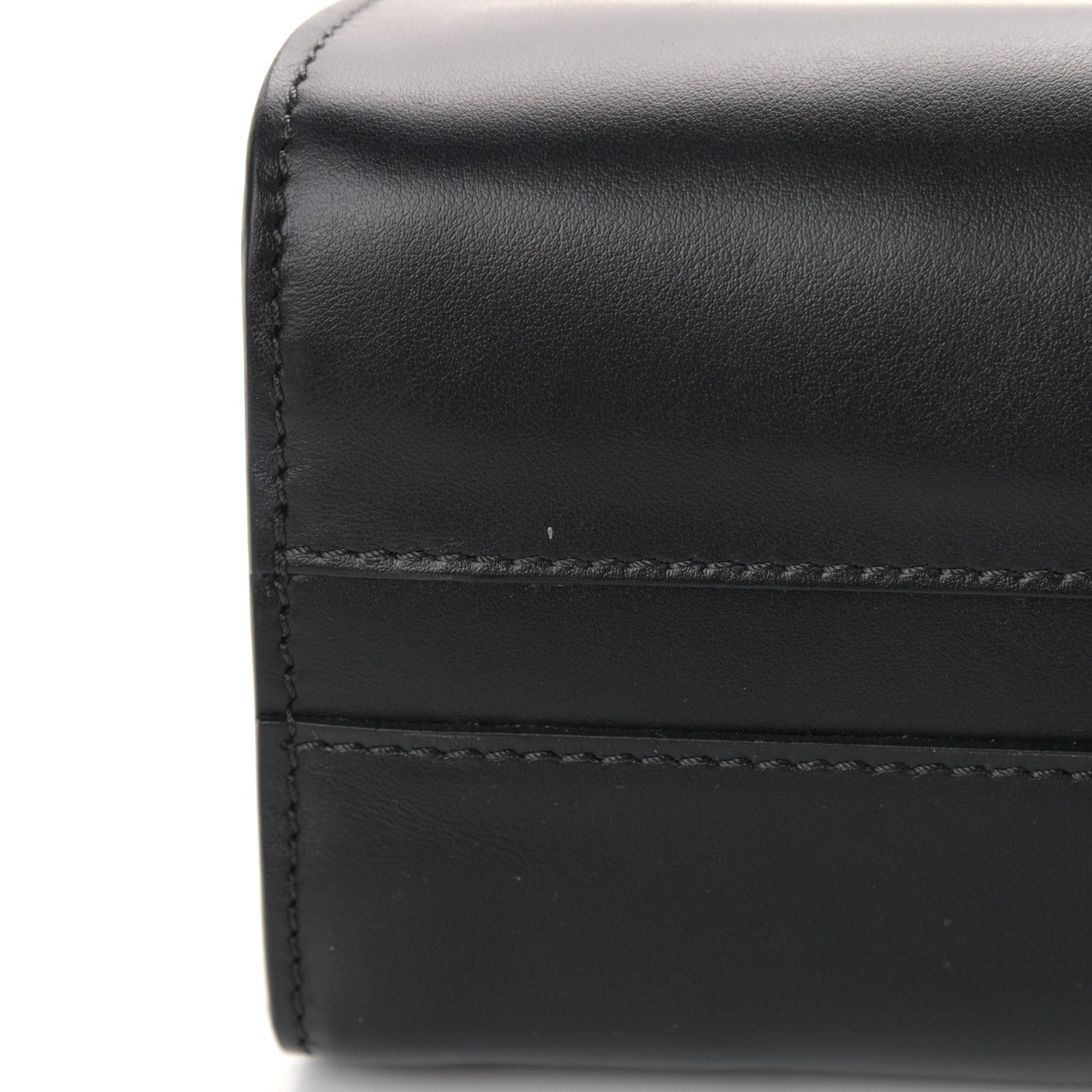 Chloe Shiny Calfskin Mini Annie Shoulder Bag Black 12 of 14