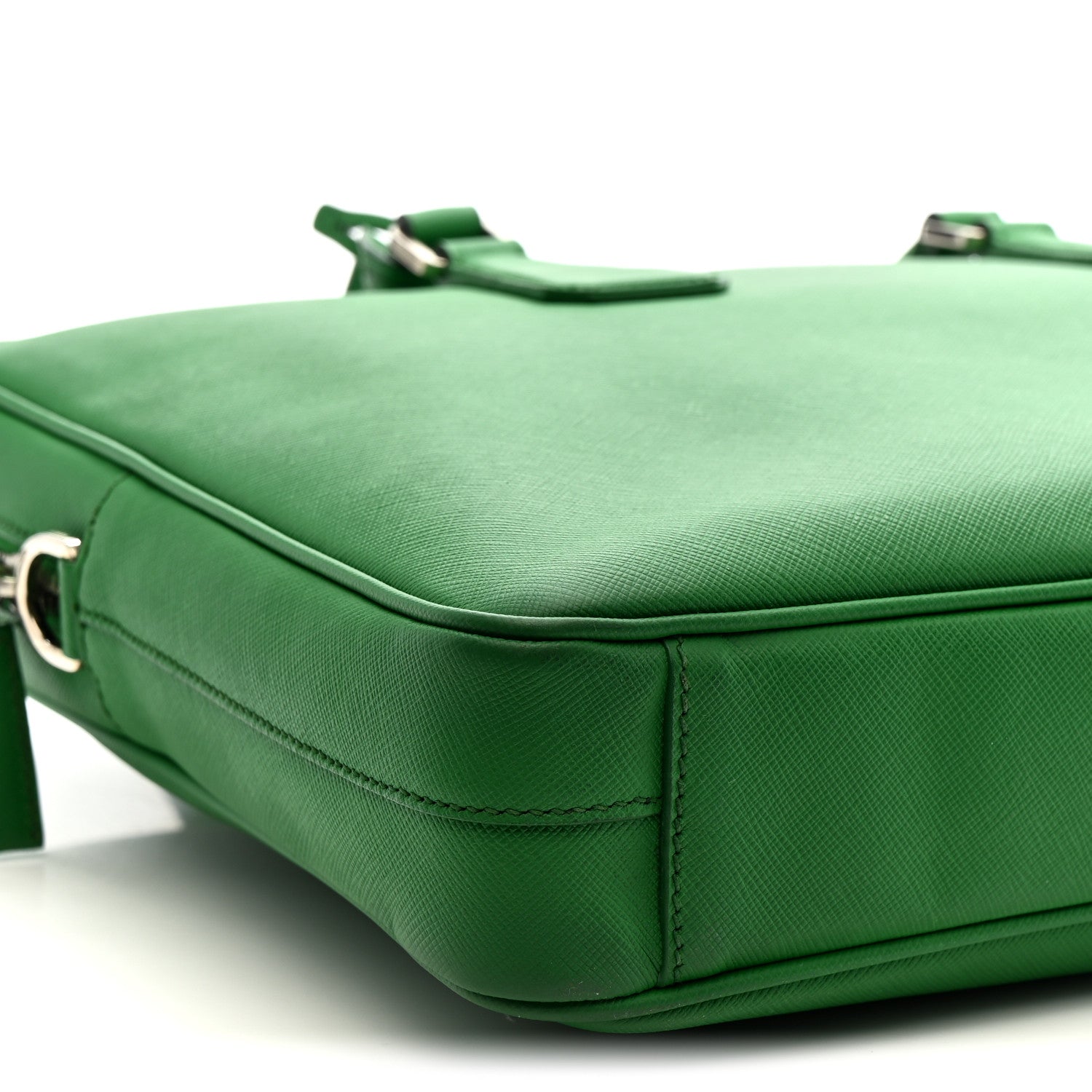 Prada Saffiano Travel Briefcase Mango 9 of 16