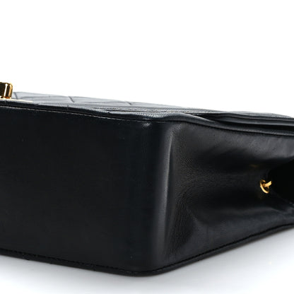 Chanel Lambskin Quilted Medium Single Flap Black 9 of 9