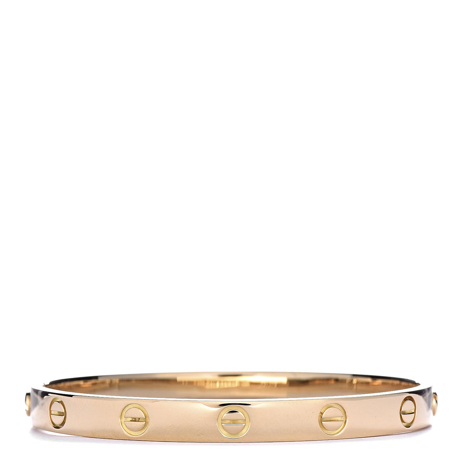 Cartier 18K Yellow Gold LOVE Bracelet 17 3 of 7