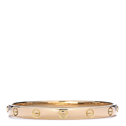 Cartier 18K Yellow Gold LOVE Bracelet 17 3 of 7