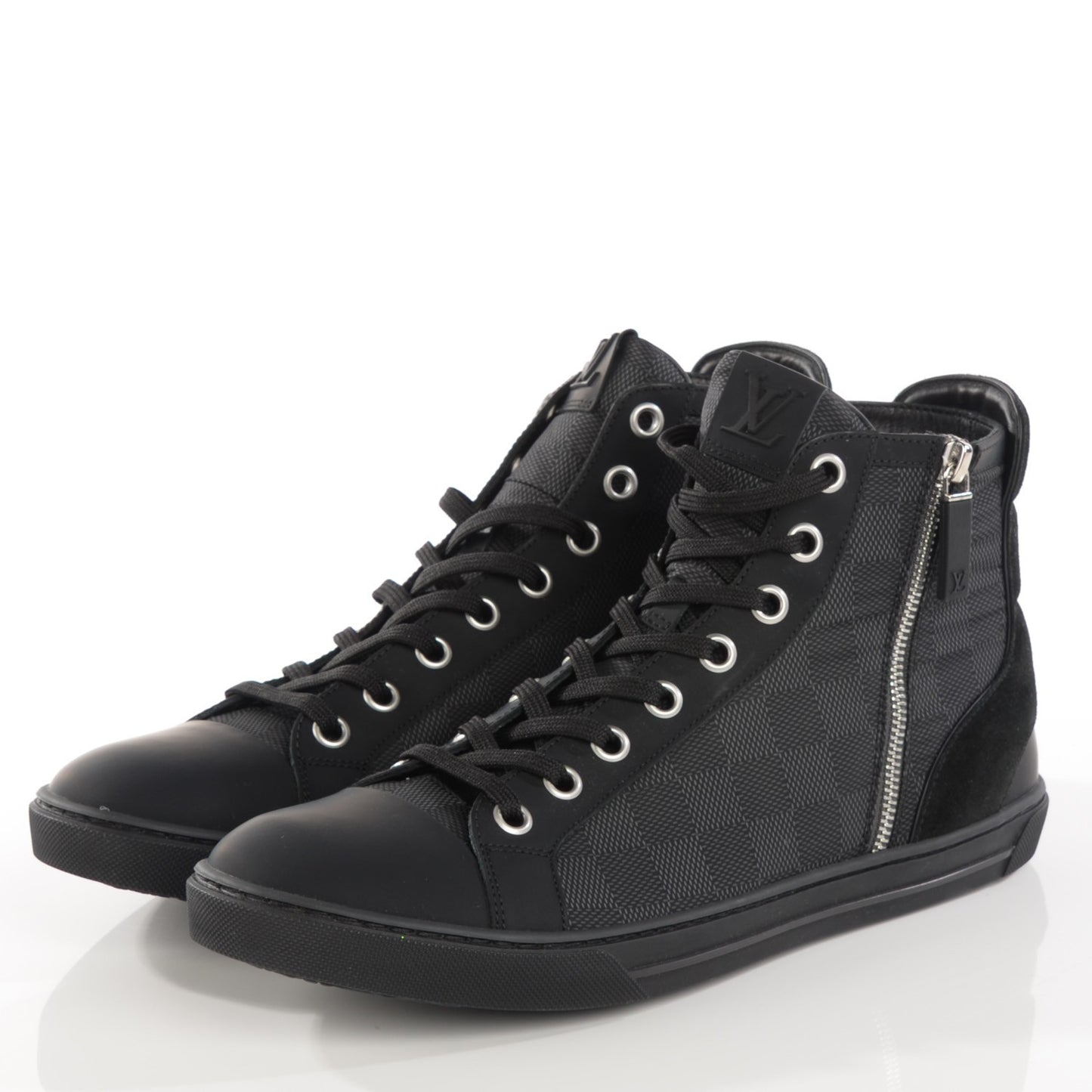 Damier Graphite Hightop Sneaker 9
