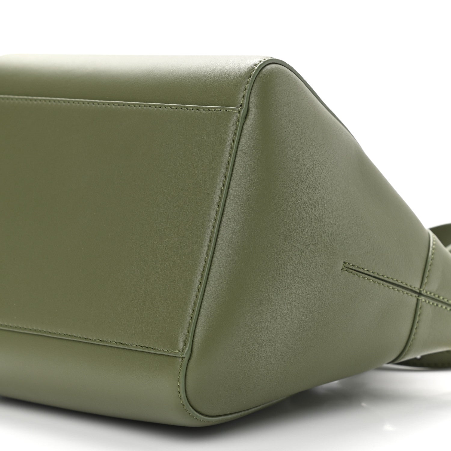 Loewe Calfskin Small Hammock Nugget Shoulder Bag Avocado Green 9 of 9