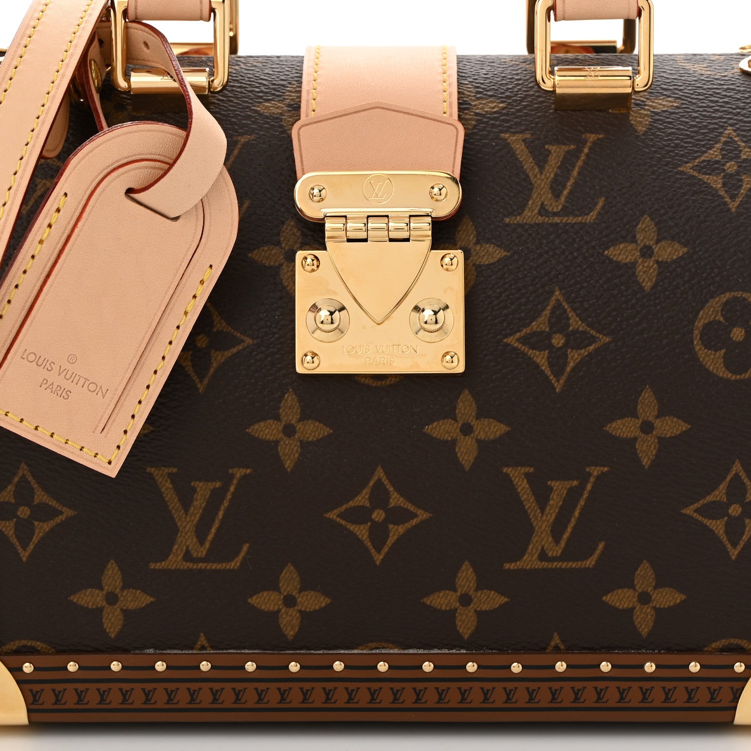 Louis Vuitton Monogram Speedy Trunk 20 7 of 9