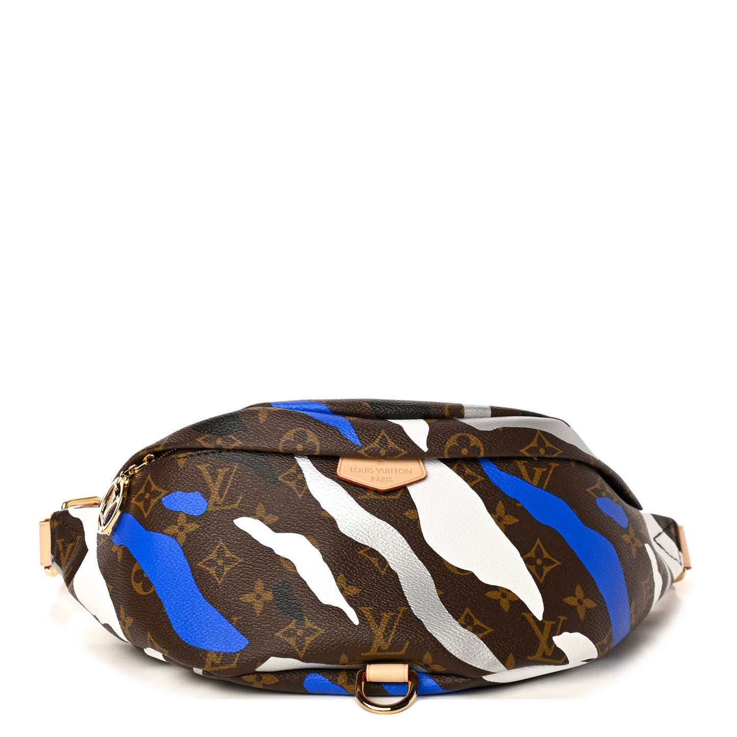 X LOL Monogram Bumbag Blue Silver