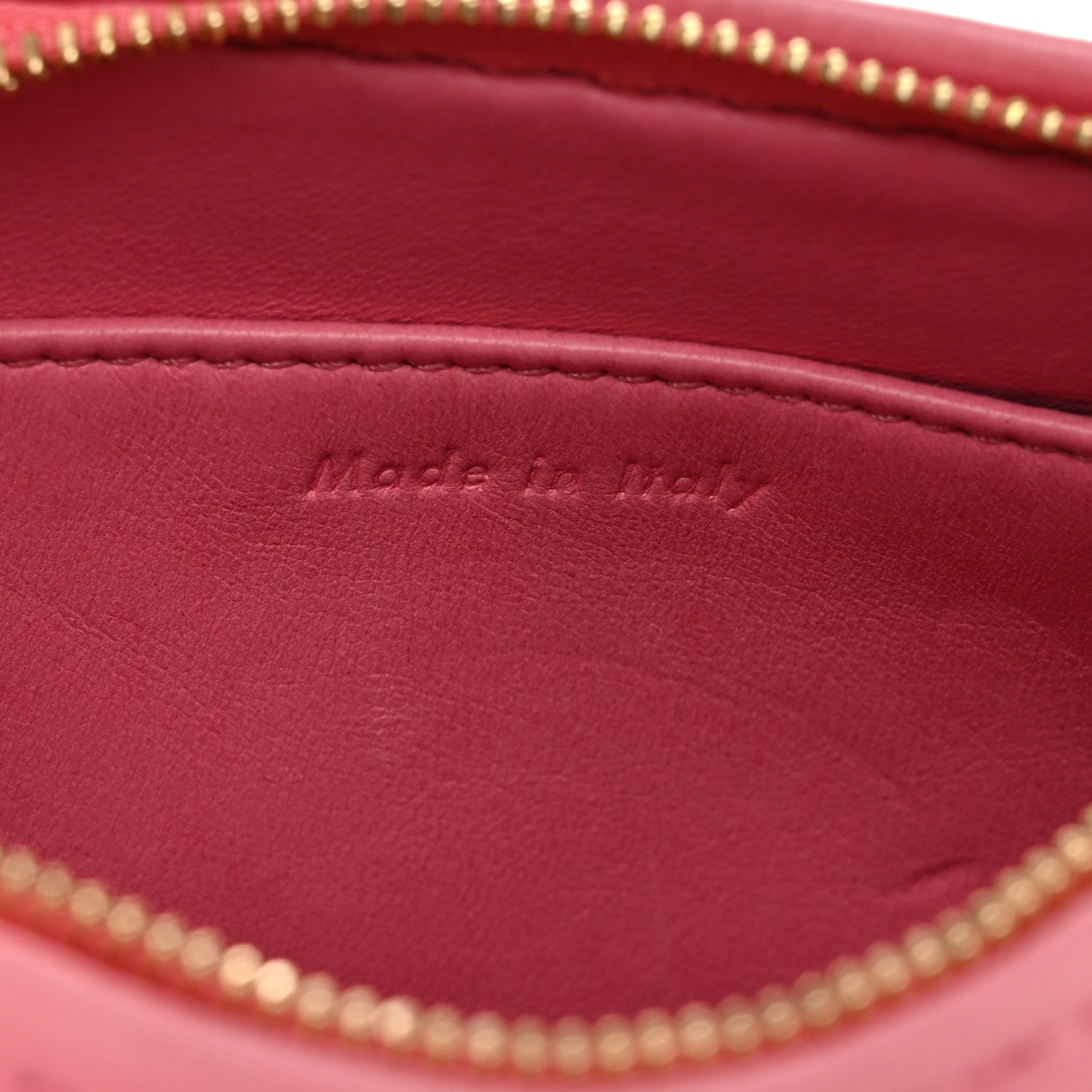 Celine Soft Lambskin Mini Croissant Pouch Crossbody Bag Bubble 7 of 10