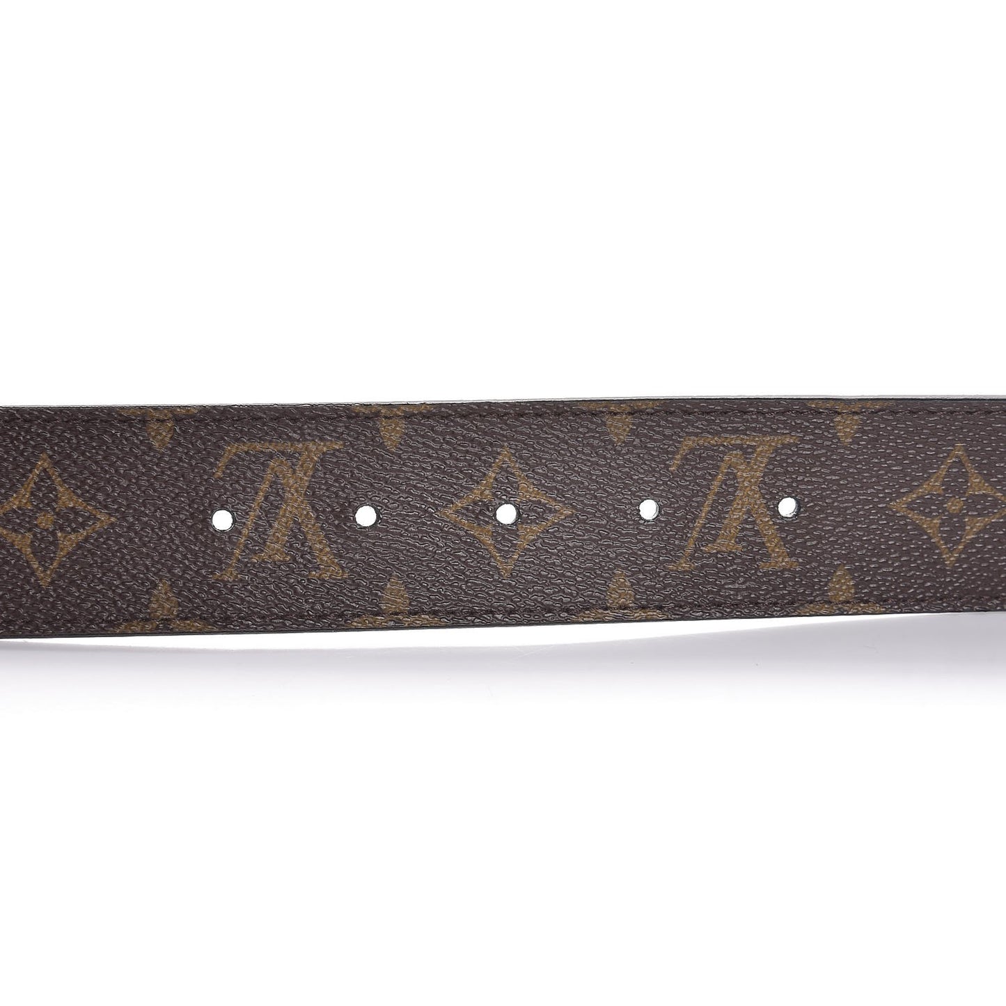 Calfskin Monogram 30mm LV Initiales Reversible Belt 85 34 Black