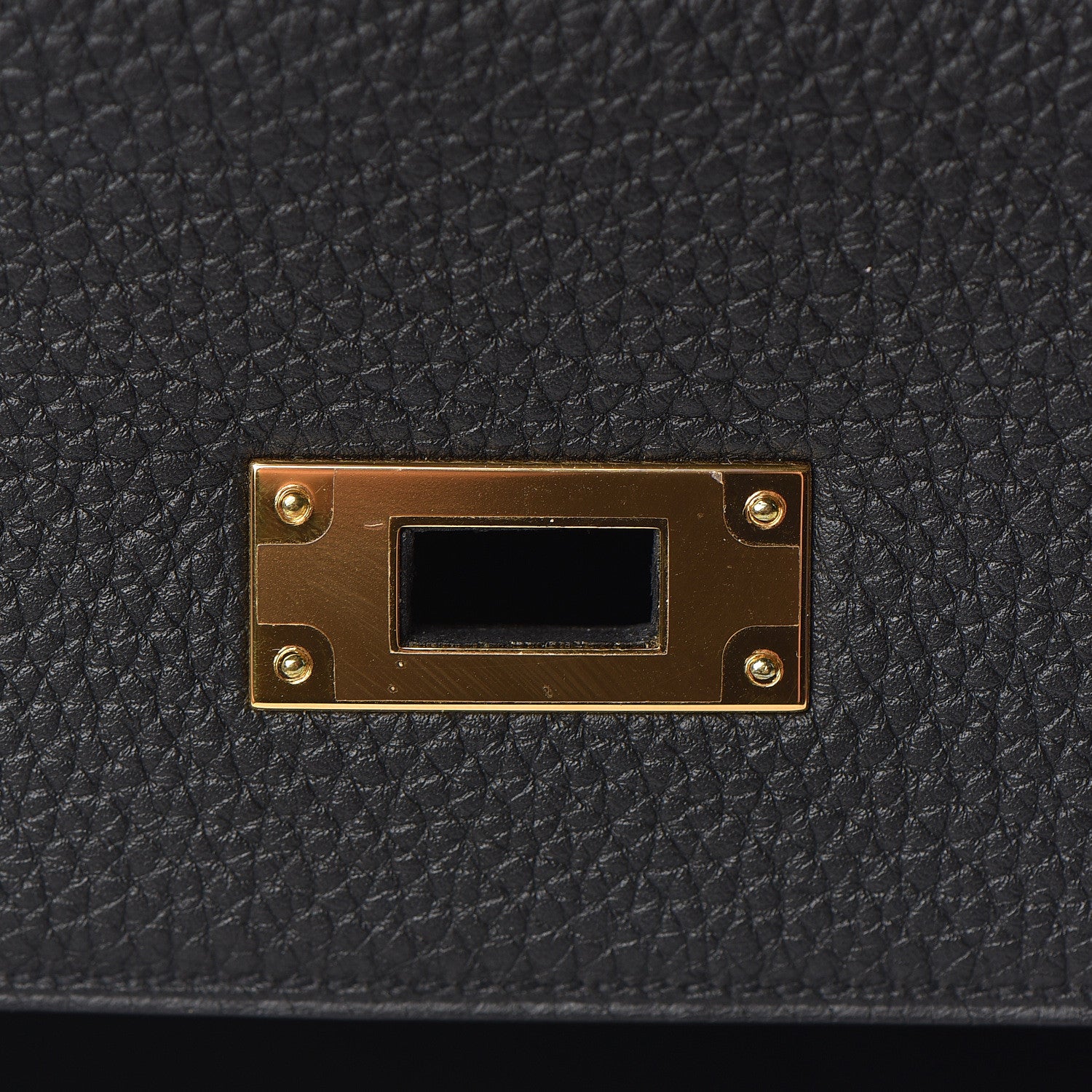 Hermes Togo Kelly Retourne 32 Black 27 of 40