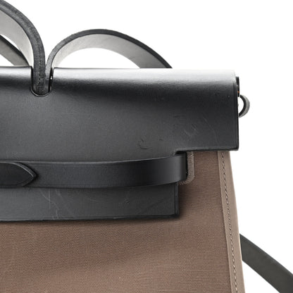 Hermes Toile Vache Hunter Herbag Zip 39 MM Etoupe Ebene 14 of 15