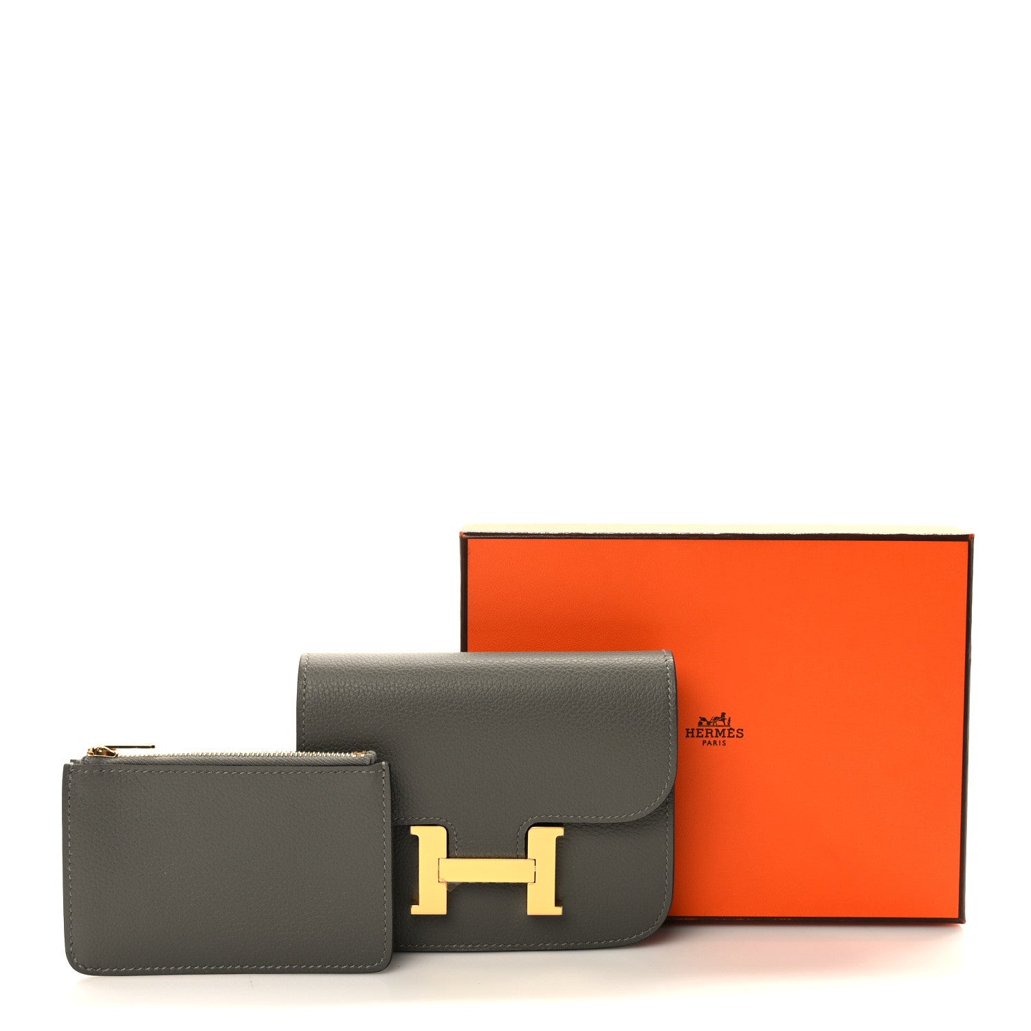 Hermes Epsom Constance Slim Wallet Etain 7 of 7
