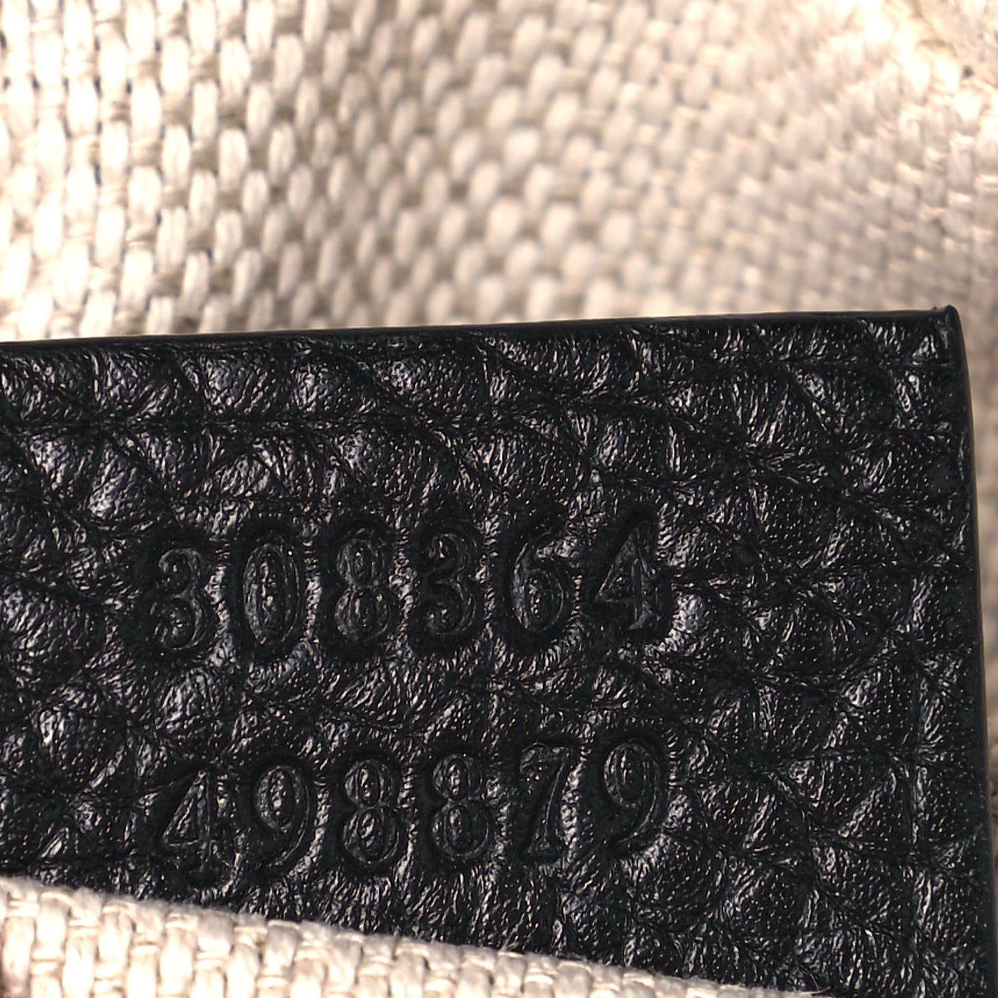 Pebbled Calfskin Small Soho Disco Bag Black