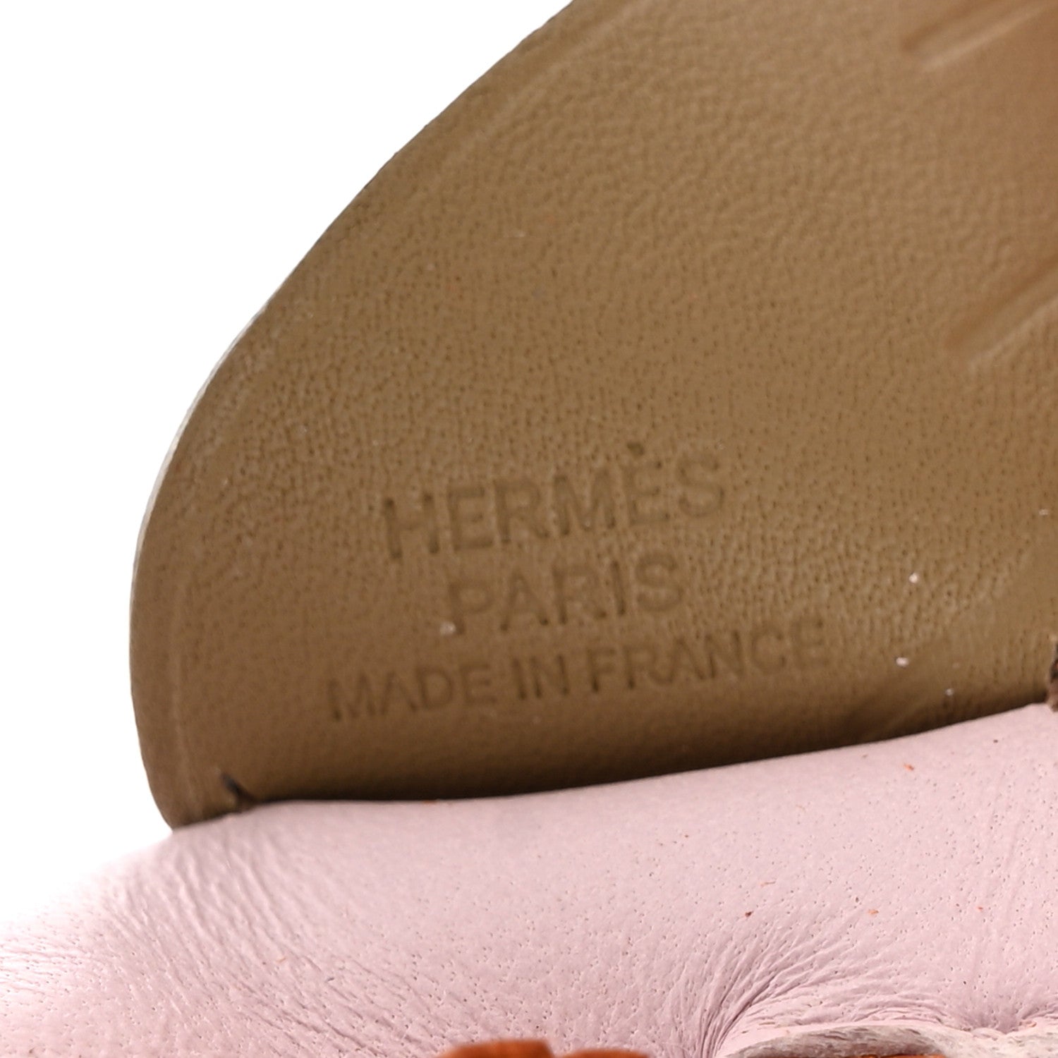 Hermes Milo Lambskin Grigri Rodeo Pegase Horse Bag Charm PM Mauve Pale Pain D'epice Beige Marfa 4 of 5