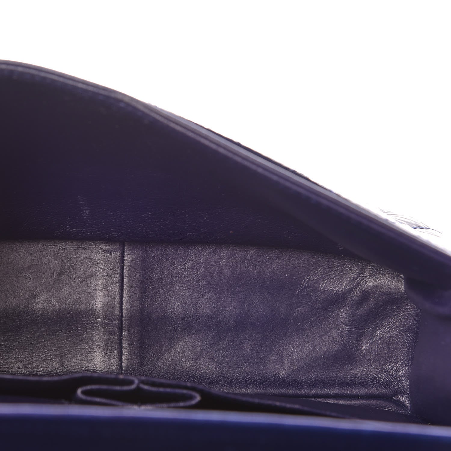 Chanel Distressed Patent Quilted 2.55 Reissue 226 Flap Navy 13 of 13