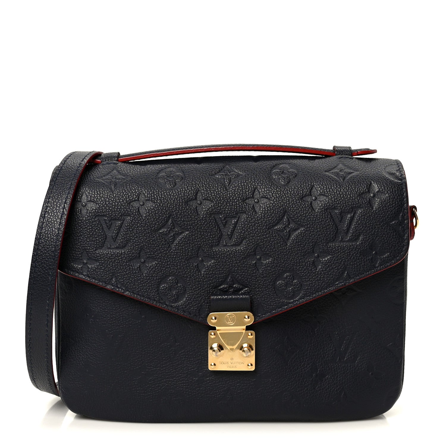 Louis Vuitton Empreinte Pochette Metis Marine Rouge 1 of 15