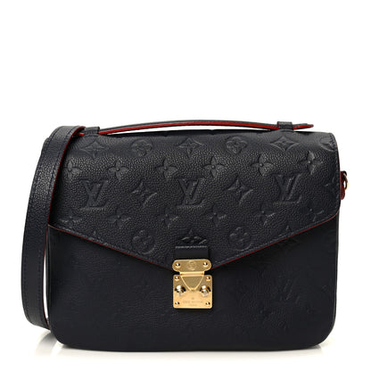 Louis Vuitton Empreinte Pochette Metis Marine Rouge 1 of 15