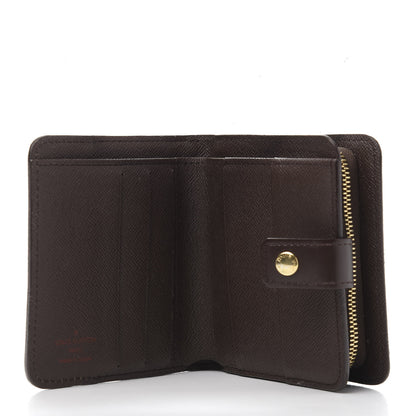 Louis Vuitton Damier Ebene Zippe Zipped Compact Wallet 5 of 9