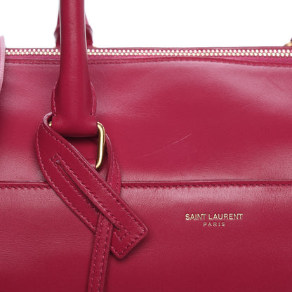 Saint Laurent Calfskin Classic Duffle 6 Fuchsia 11 of 16