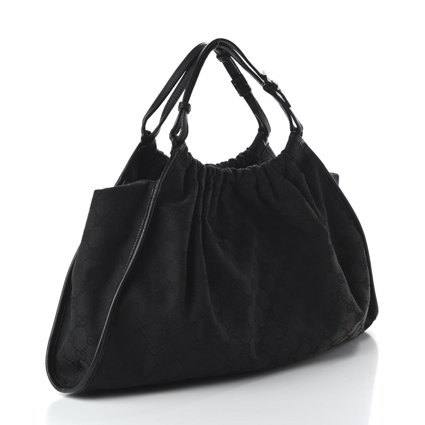 Monogram Hobo Black