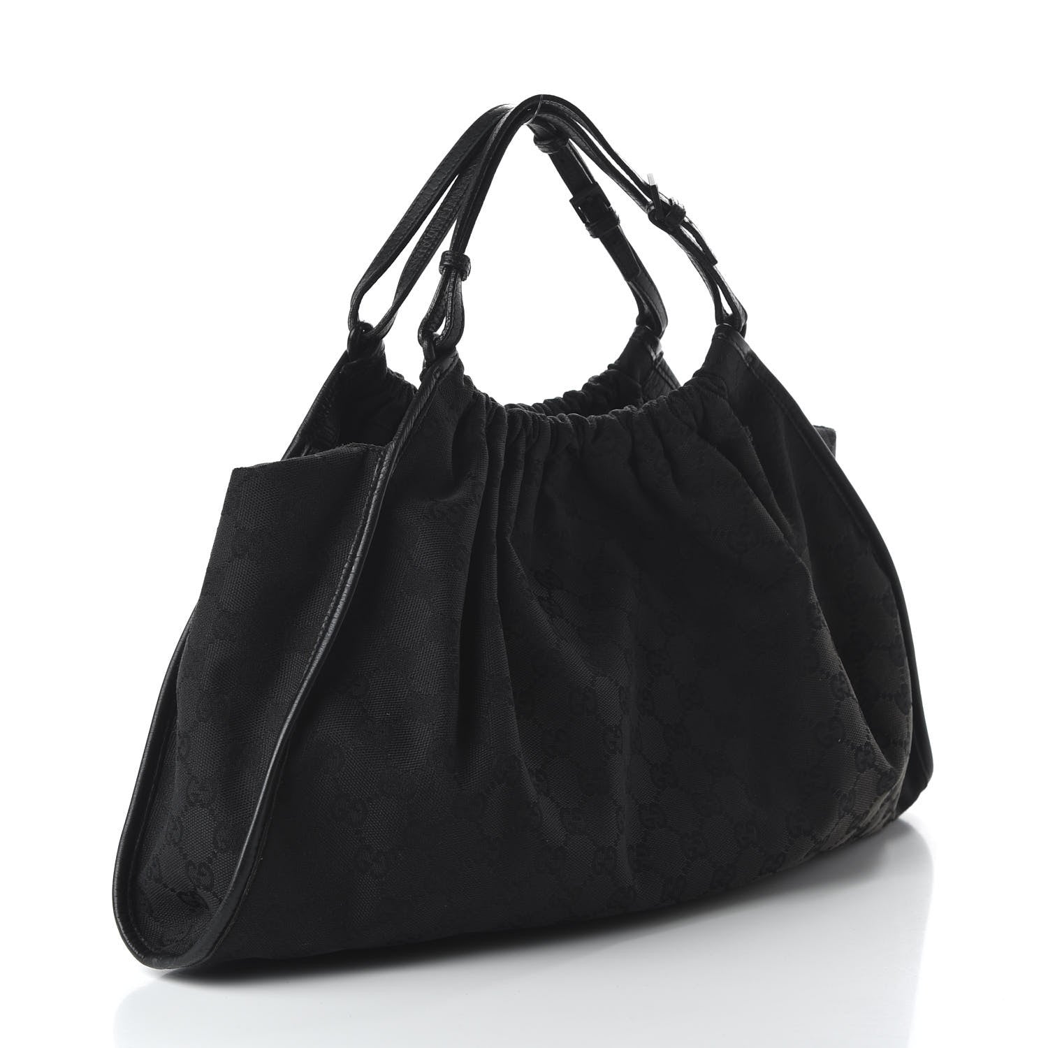 Gucci Monogram Hobo Black 2 of 9