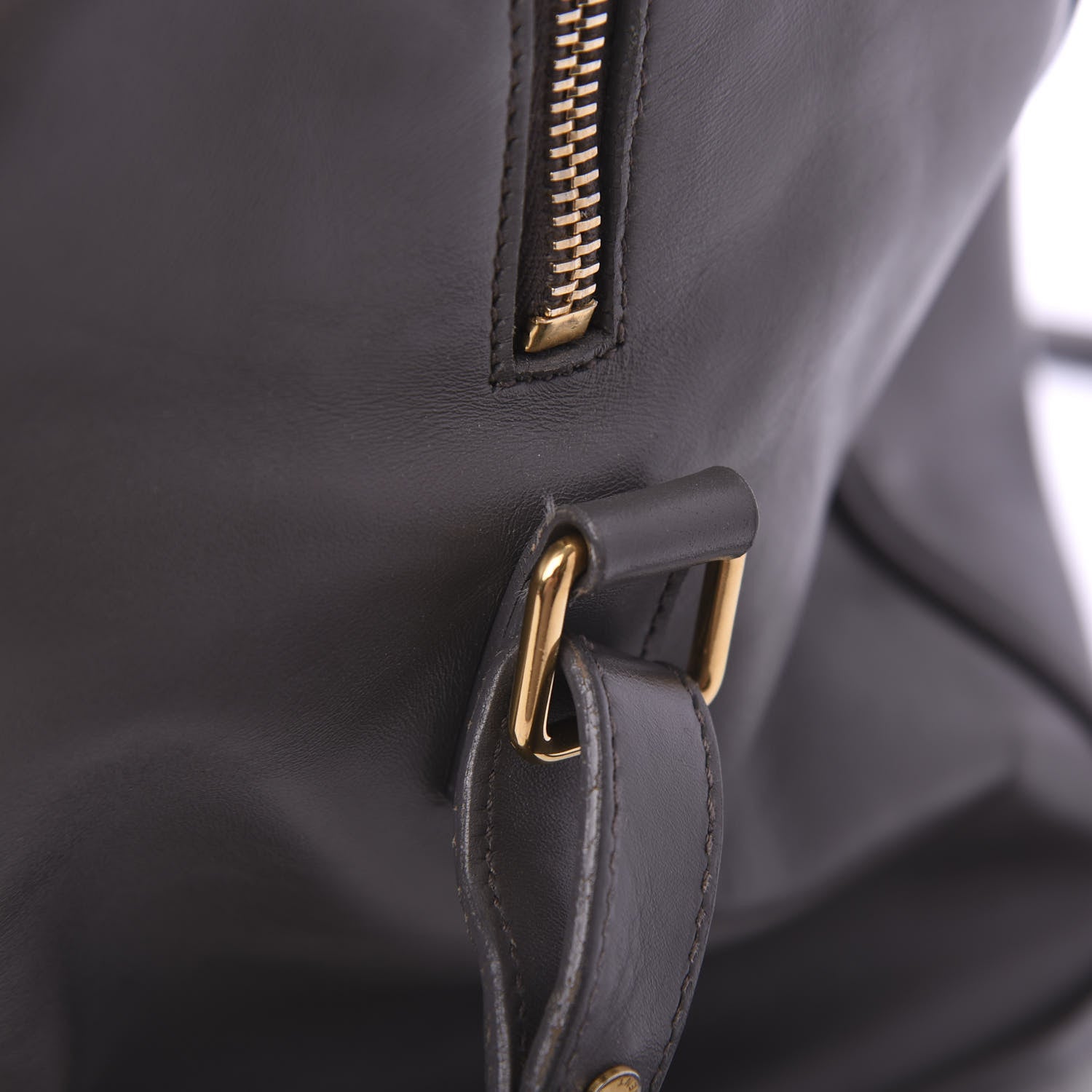 Saint Laurent Calfskin Classic Duffle 12 Earth 12 of 14